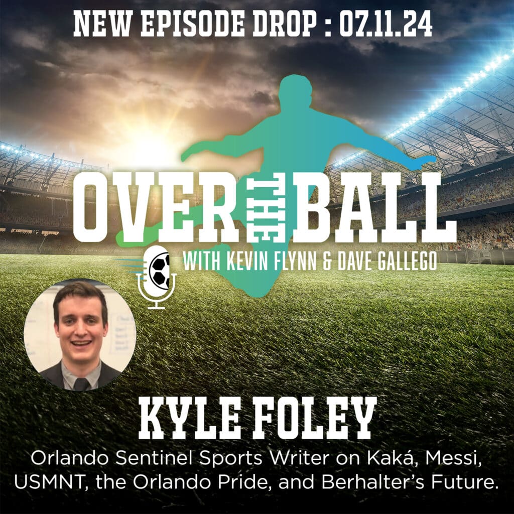 Kyle Foley from the Orlando Sentinel joins OTB to discuss the Orlando Pride, USMNT, Kaká, Messi, Copa America, Euros, and Berhalter’s future.